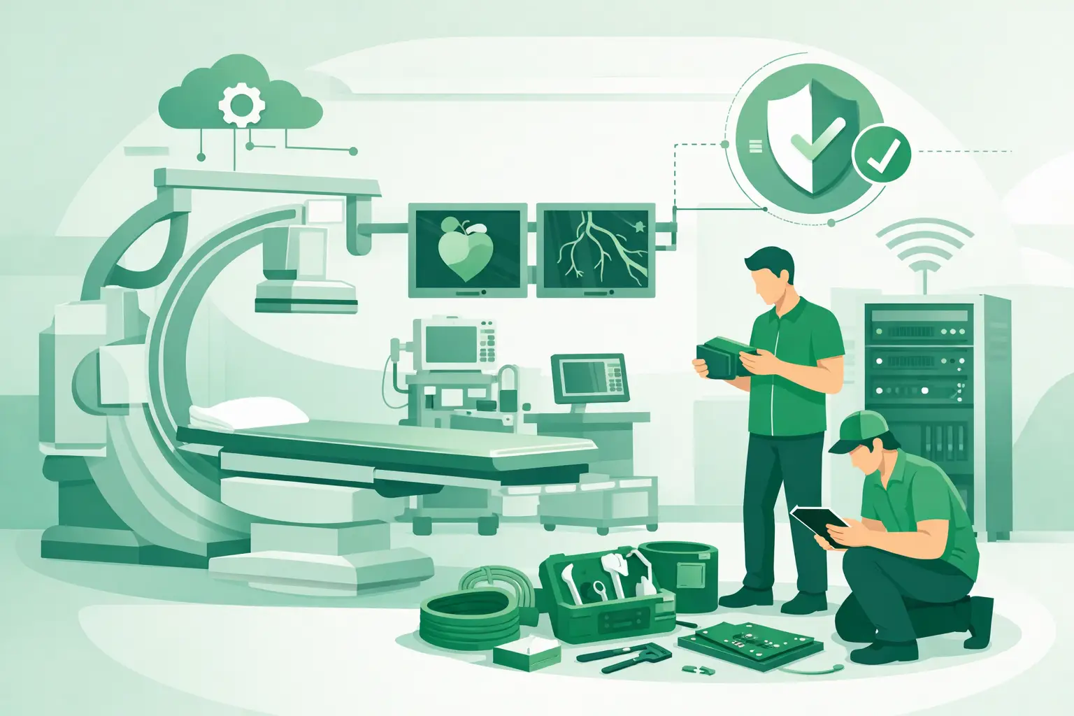 Cath/Angio Parts: Keeping Imaging Rooms Online