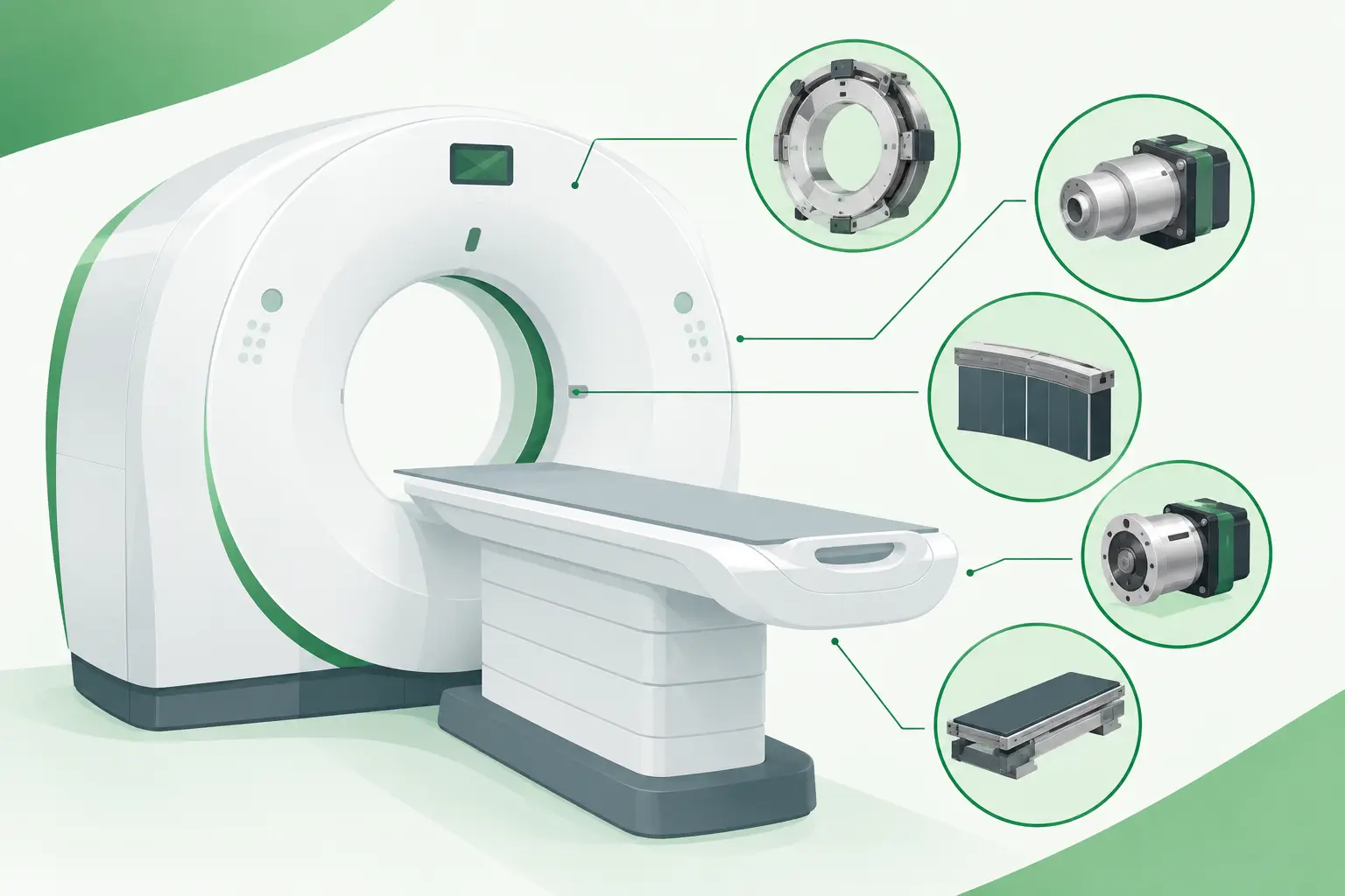 CT Gantry Components That Keep Scans Moving
