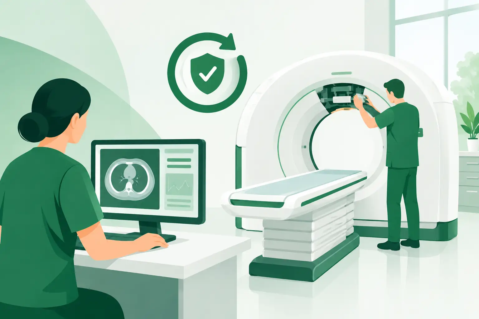 CT Tube Downtime Recovery for Imaging Teams