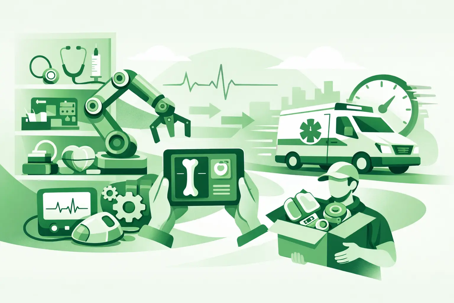 Emergency Medical Parts Sourcing That Cuts Downtime