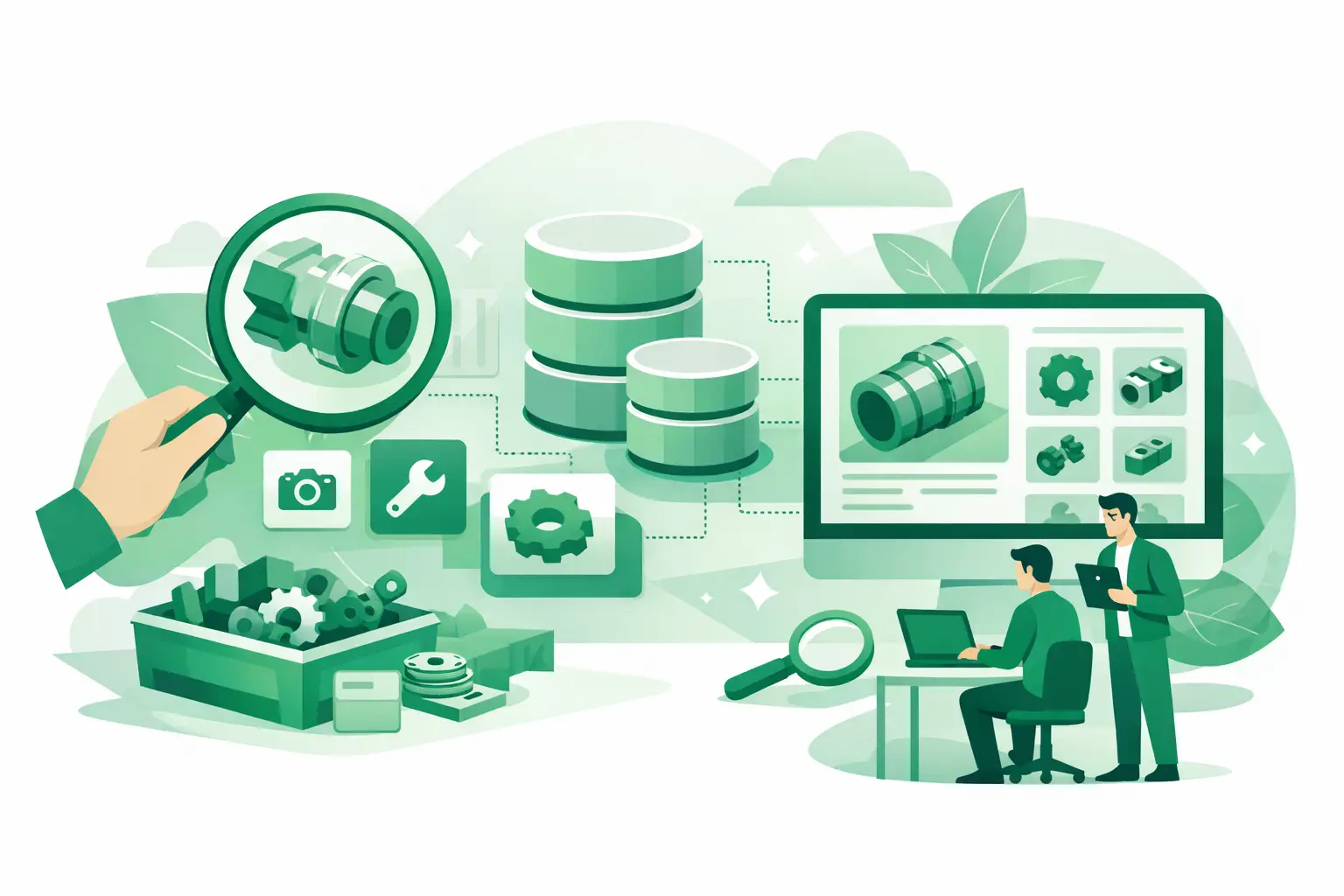 Practical Guide to Imaging Parts Databases