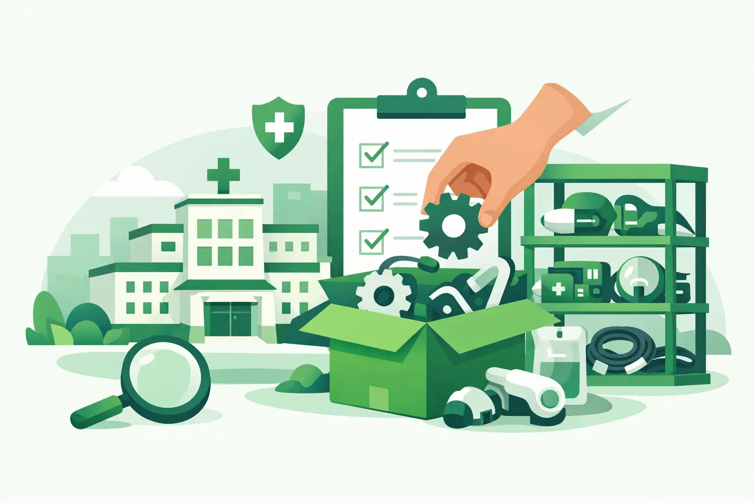 Hospital Spare Parts Inventory Strategy
