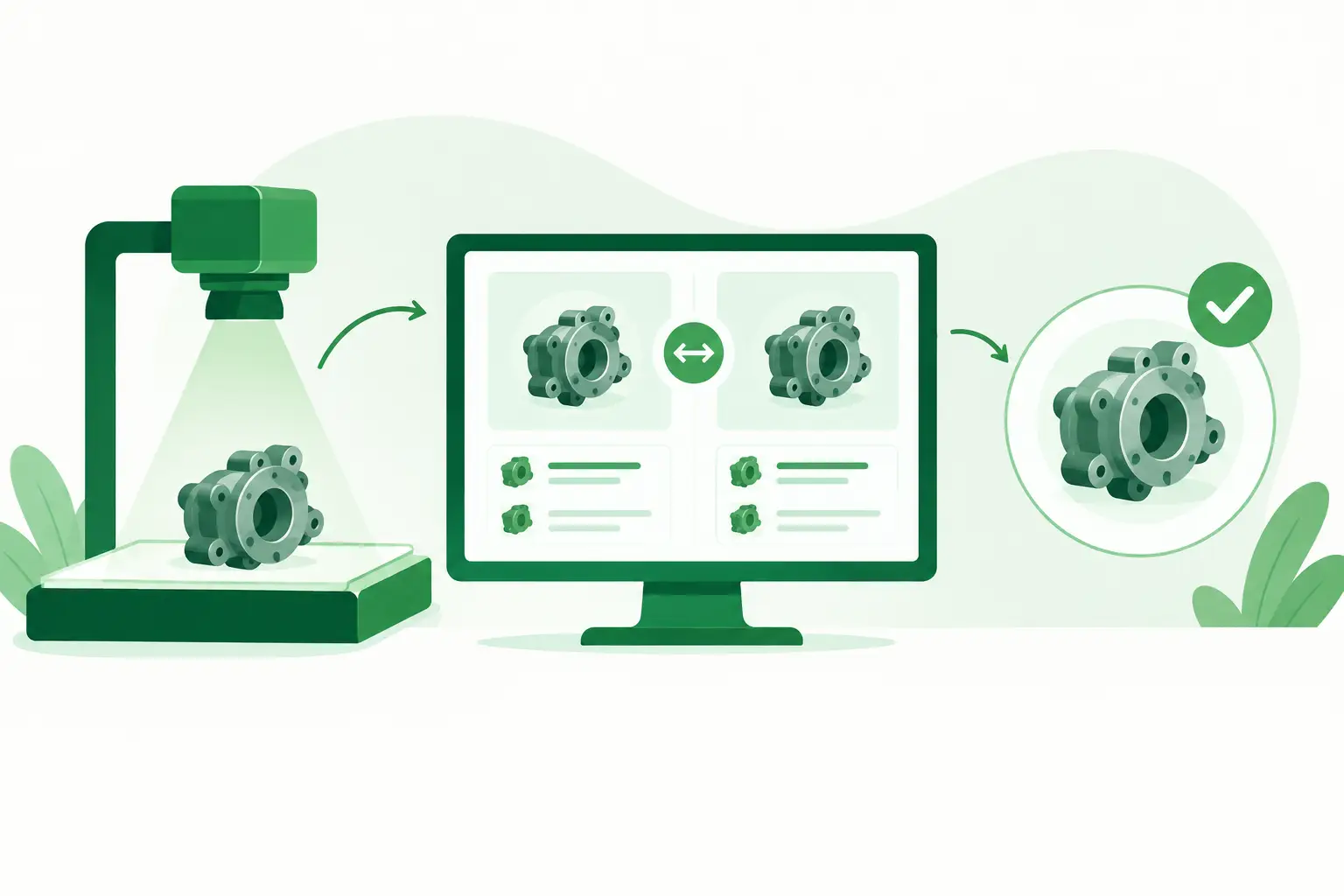Imaging Parts Cross-Reference for Exact Orders