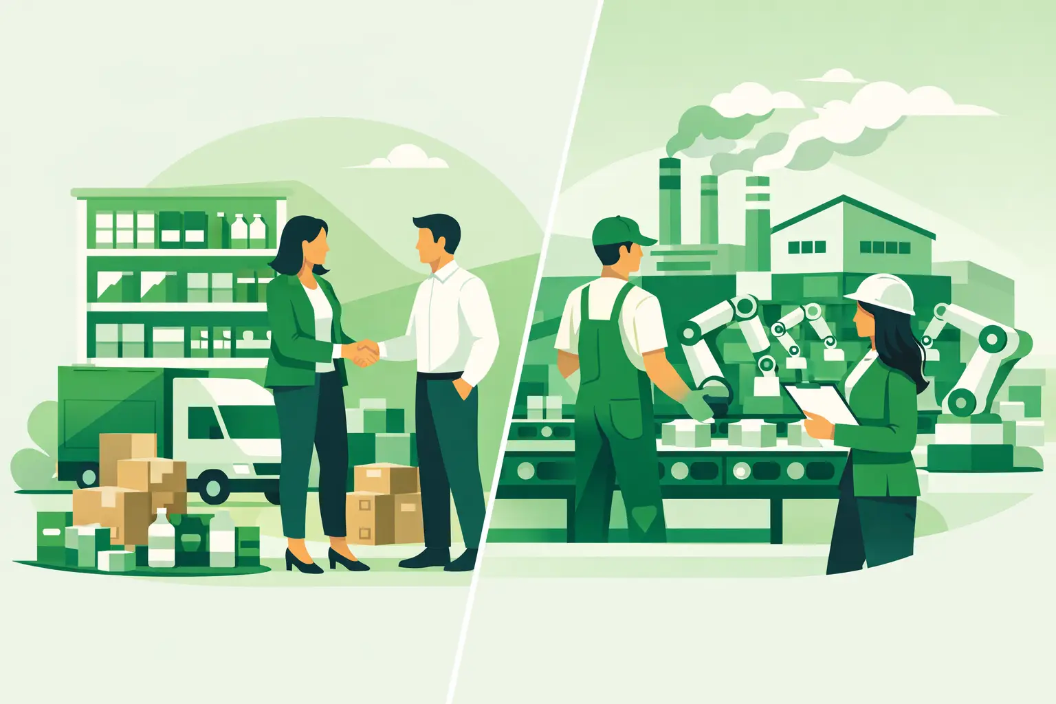 Independent Supplier vs Manufacturer Sourcing