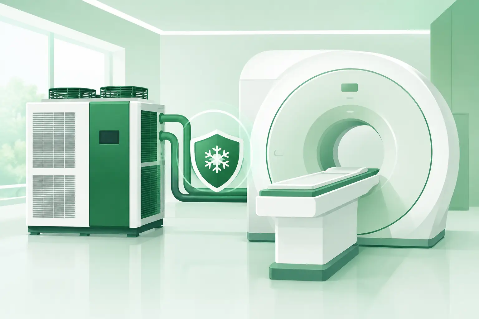 MRI Chillers That Protect Magnet Uptime