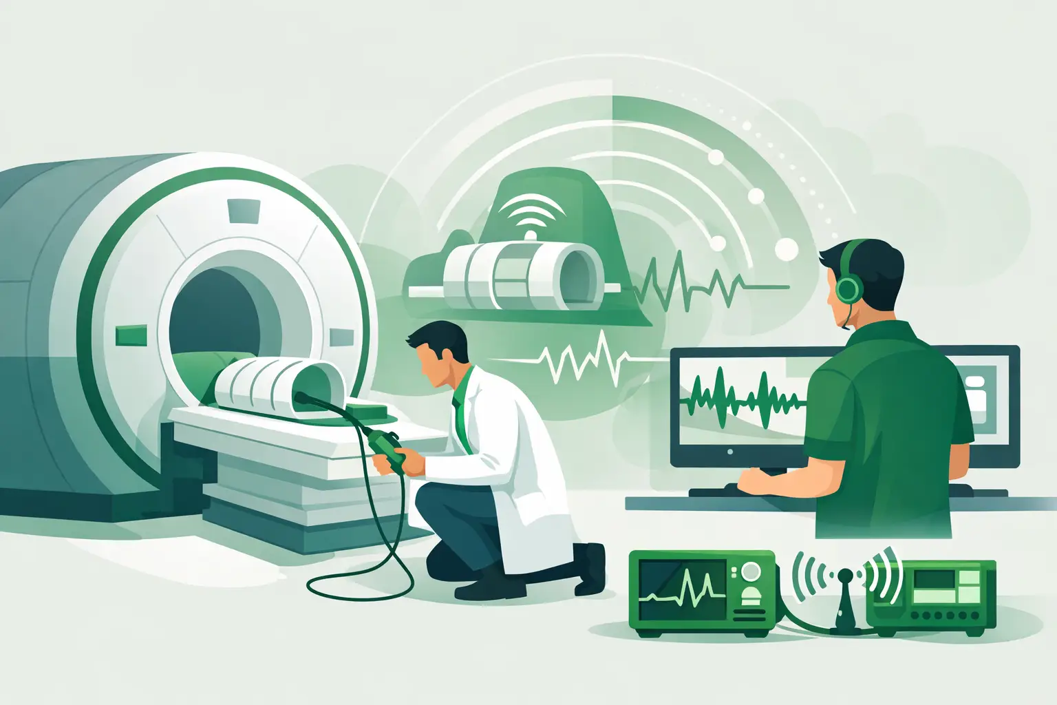 MRI Coil Testing for Faster RF Fault Diagnosis