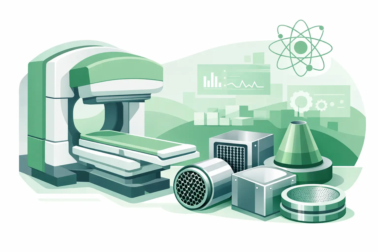 Nuclear Camera Collimator Sourcing