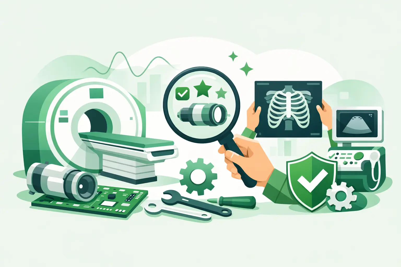 Refurbished Imaging Parts Quality Review Guide