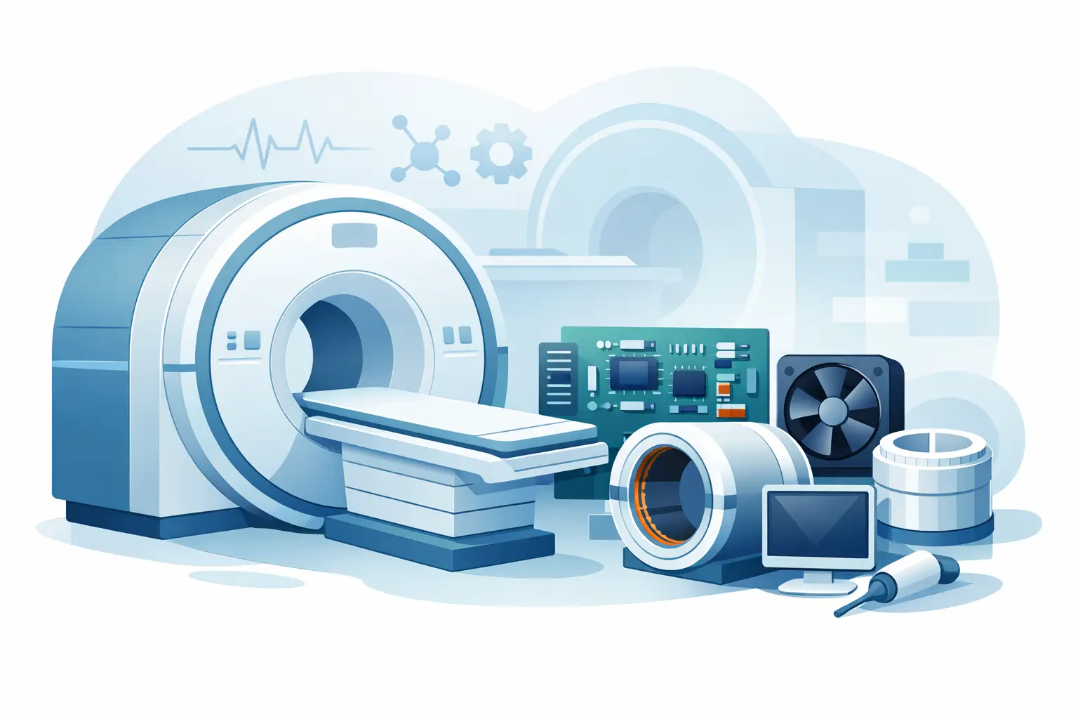 Refurbished MRI Replacement Parts Explained