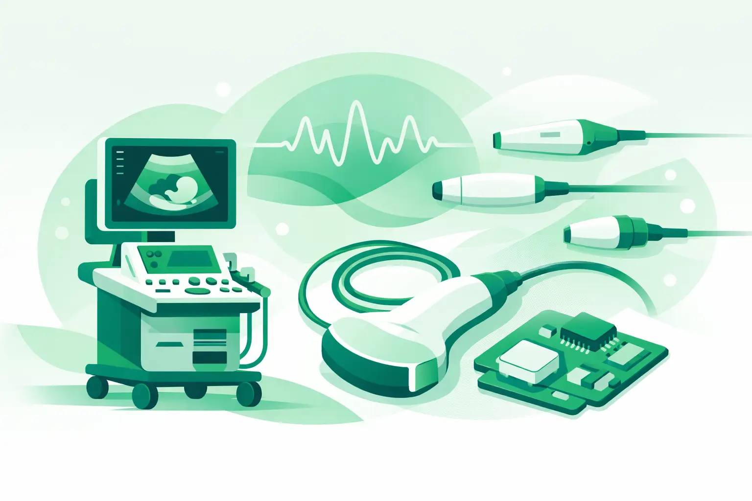 Ultrasound Parts and Transducers That Keep Systems Running