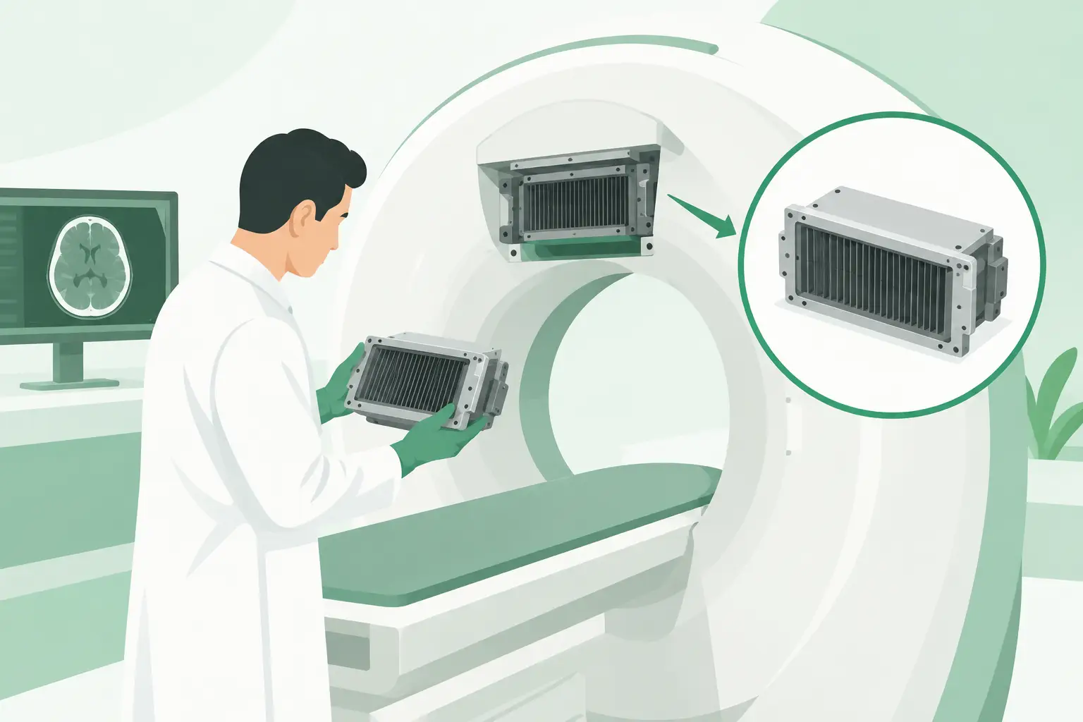 When to Replace a CT Collimator in Service