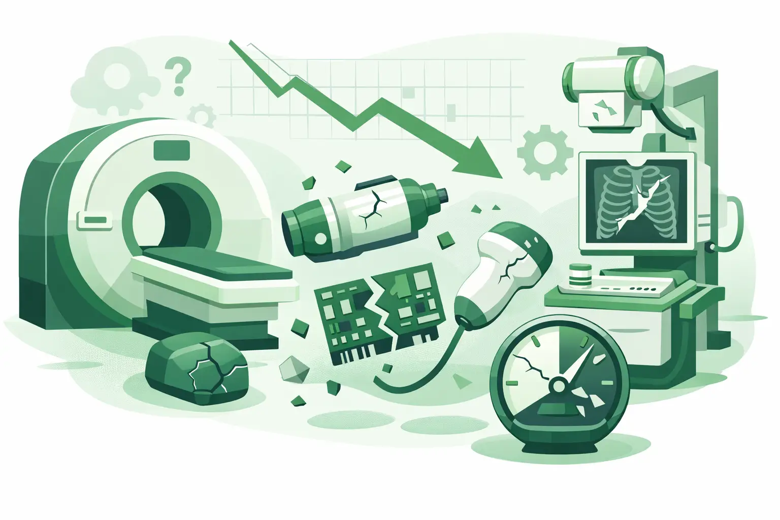 Which Imaging Parts Fail Most?